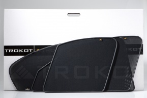 Полный комплект автошторок Трокот из 5-и элементов для Renault Logan 2 (2014- по наст.время) Седан